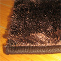 Monte Carlo Abstract Shaggy Rug B1077 Brown