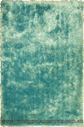 Venice Plain Shaggy Rug Pantone 7459 Blue