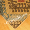 Chicago Traditional Geometric Rug 352A Yellow L. Beige