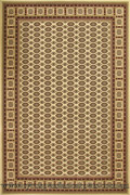 Hereke Traditional Oriental Rug Buhara Ivory