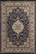 Gianni Traditional Medallion Rugs 600 Navy