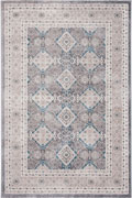 Loren Traditional Medallion Rugs E366A L.Grey Bone