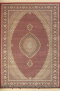 Melbourne Mahi Traditional Medallion Rug 87034A Red