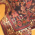 Hamedan Hand Knotted Oriental Wool Rug