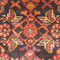 Hamedan Hand Knotted Oriental Wool Rug