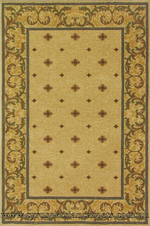 Verona Border Wool Rug 33-544W - Click Image to Close