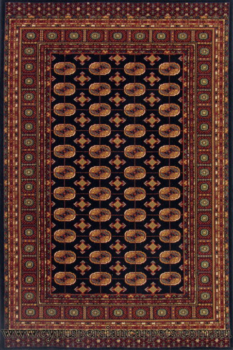 Verona Geometric Wool Rug 531-544B - Click Image to Close