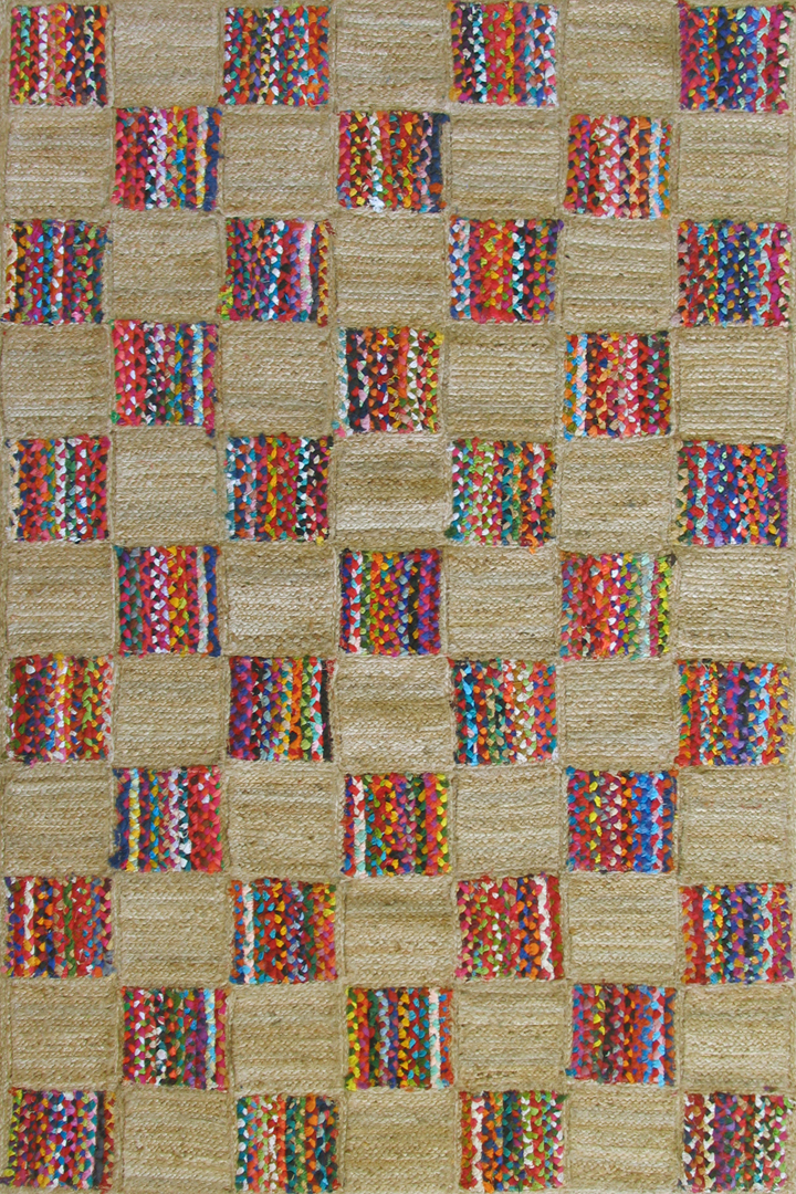 Dune Chindi & Jute Braid Flatweave Rug PH-1482 - Click Image to Close