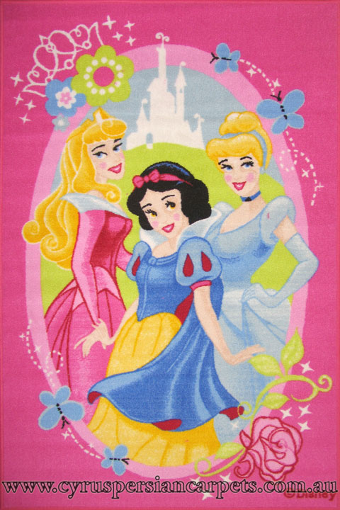 Disney Princesses Kids Rug - Click Image to Close