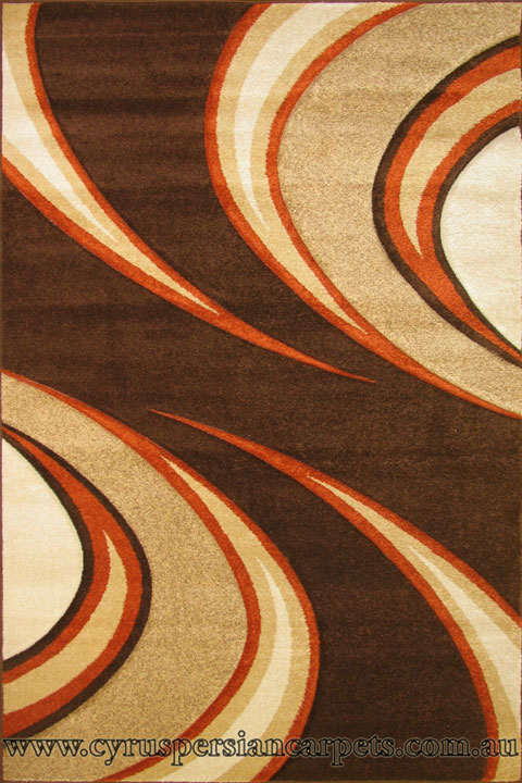 Nevada Modern Abstract Rug 2254L-DN331 - Click Image to Close