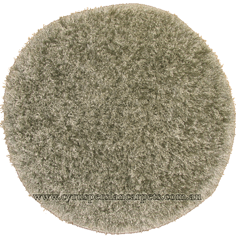 Darwin Shaggy Round Rug 172 Grey Grey - Click Image to Close