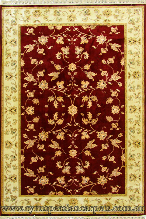 Mosaic Traditional Oriental Rug 953-69R - Click Image to Close