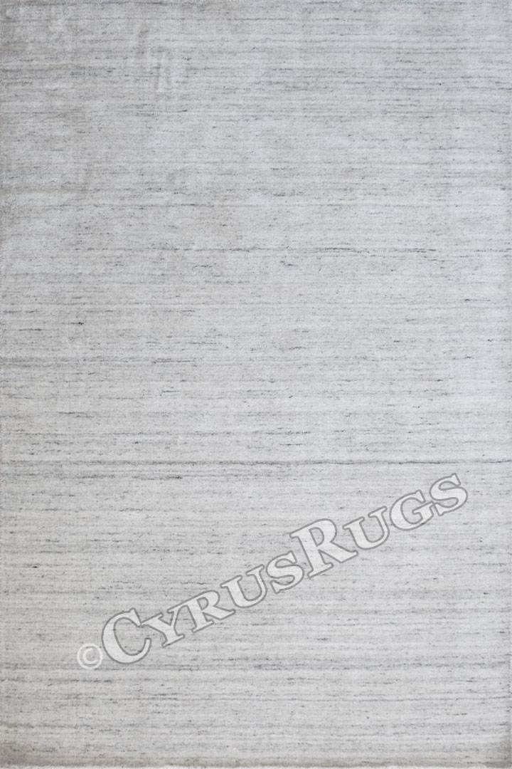 Hamilton Plain Wool Rugs Plain White - Click Image to Close