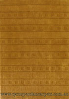 Asif Wool Plain Rug 11061 Gold