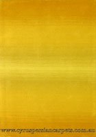 Asif Wool Gradient Rug 8131 Gold