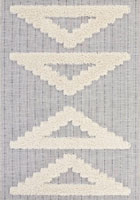 Elizabeth Geometric Rugs 9056 Cream Black