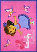 Disney Dora The Explorer Butterfly Buddies Kids Rugs