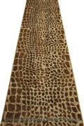 Alpi Animal Print Hallway Runner Rug 4978B White