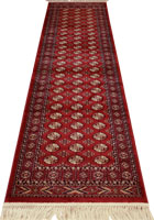 Afghan Traditional Hallway Runner Rugs 1876 Red