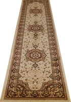 Minnesota Traditional Hallway Runner Rug 3005A Cream Cream