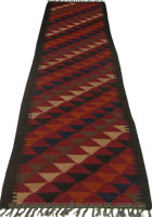 Afghani Hand Woven Wool Kilim (Size 190 x 50cm)