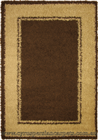 Amazon Shaggy Border Rug 33-O218