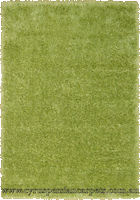 Darwin Plain Shaggy Rug 118 Green Green