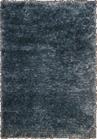 Darwin Plain Shaggy Rug 154 Turkuaz Blue