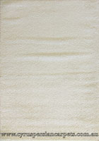 Natura Plain Shaggy Rug 7000 Cream