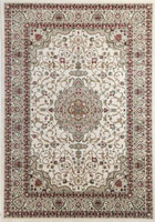 Gianni Traditional Medallion Rugs 600 Cream