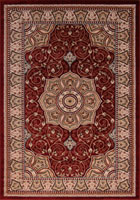 Minnesota Traditional Medallion Rug 3005A Red Cream