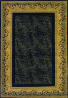 Classic Treasure Traditional Border Rug Berfin Navy