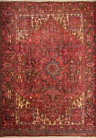 Heriz Hand Knotted Wool Rug (Size 386 x 295cm)